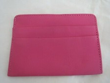Pink ID card / credit card holder, new