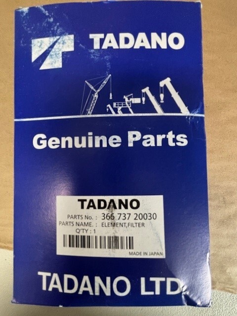 TADANO FILTER ELEMENT, 36673720030 | eBay