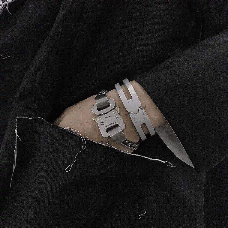 BestEdition 1017 ALYX 9SM Tech wear Space Aluminum Bracelet BestEdition 1017 ALYX 9SM Tech wear Space Aluminum Bracelet