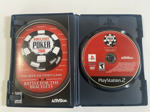 World Series of Poker 2008 Battle for the Bracelets Sony PlayStation 2 CIB - Imagen 3 de 3