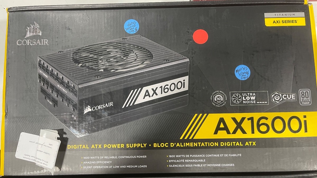 Corsair CP-9020087-NA 1600W Titanium ATX Fully Modular Power