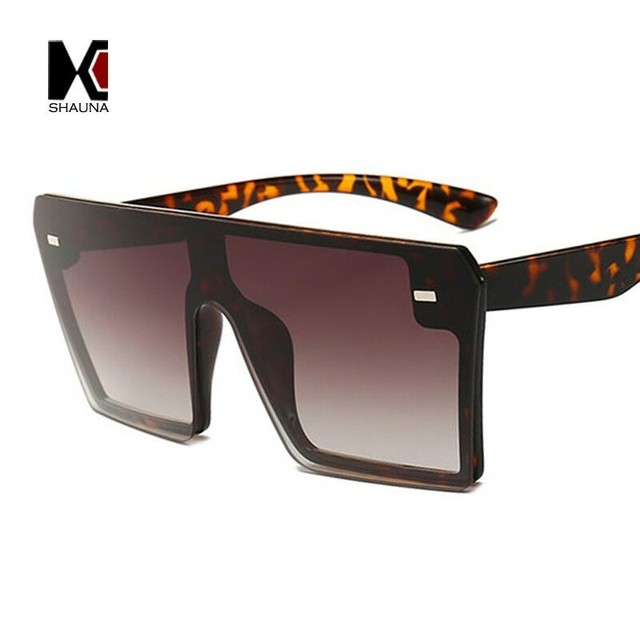 Gafas de Sol Cuadradas Grandes Lentes Moda para Mujer Anteojos de Moda