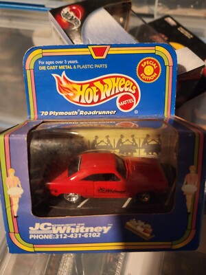 Hot Wheels JC Whitney Purple 70 Plymouth Roadrunner Special Edition