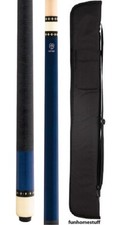 MCDERMOTT LUCKY L7 BLUE Two-piece Billiard Pool Cue Stick FREE 1x1 SOFT CASE