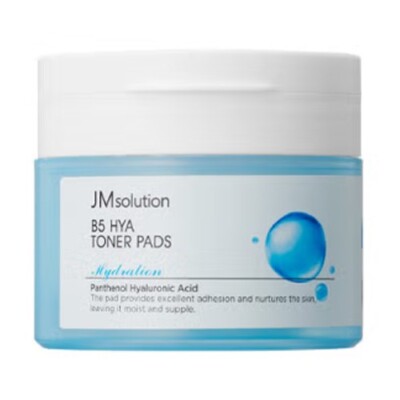 (DS) (JM SOLUTION) B5 HYA Toner Pads 80mL (50pads)