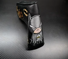 SCGOLF MAGNETIC BATMAN Putter Cover Blade Head Cover with Free shipping