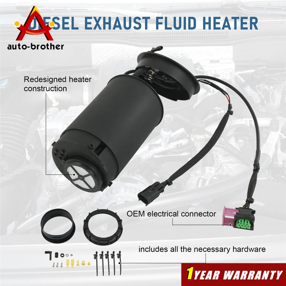 DEF Heater 22872118, 904-394 For Chevy Silverado GMC Sierra 3500 HD 6.6L - Image 4 of 4