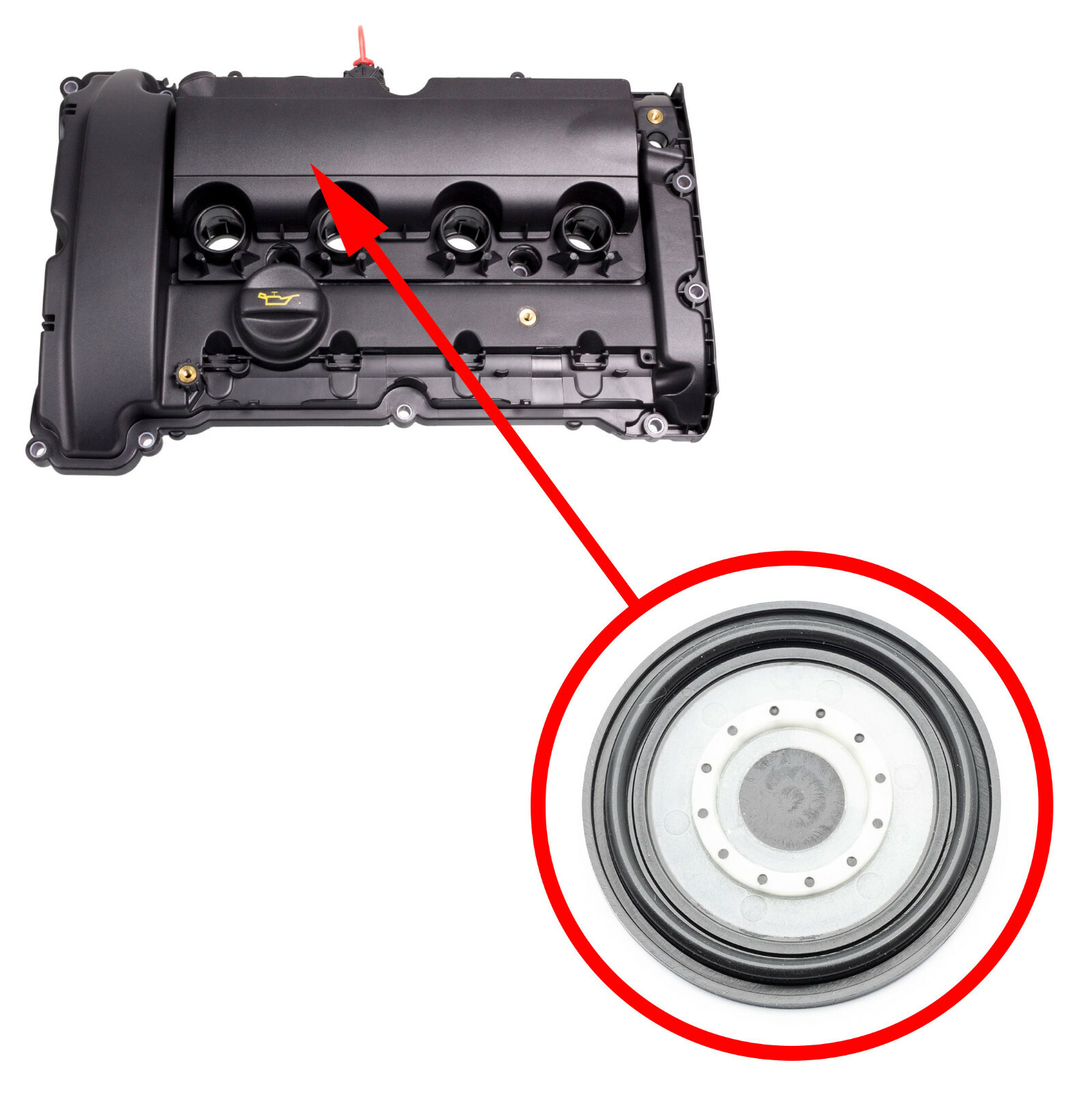 Valve cover membrane Peugeot / Citroen 0248Q2 (EP6DTS, EP6DT, EP6CDT