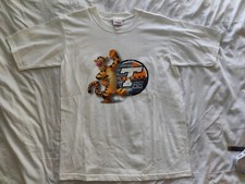 Vintage Disney Store Tigger Shirt White Youth Large 10-12