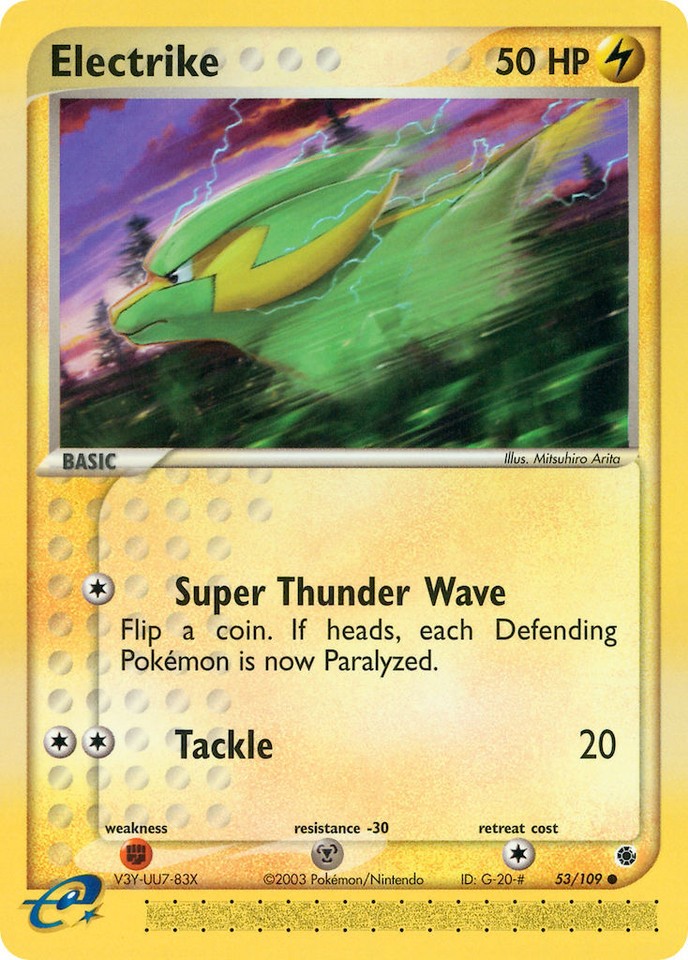 Pokemon Ruby & Sapphire EX Set - Choose Your Card 2003 Vintage E-Series ...