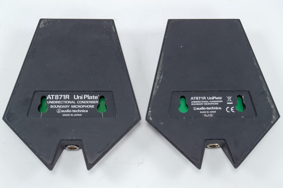x2 Audio-Technica AT871R UniPlate Unidirectional Condenser