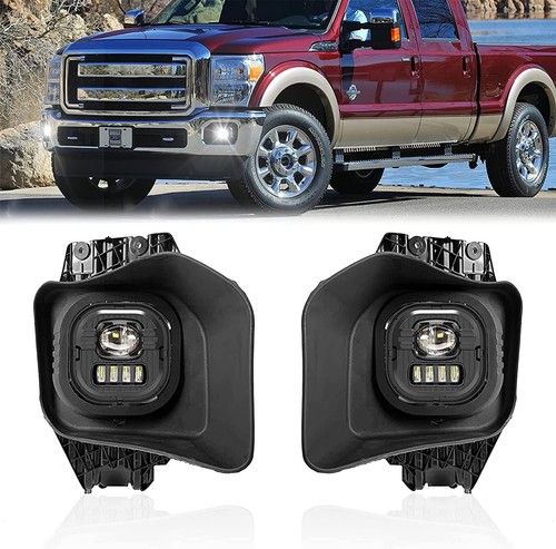 For 2011-2016 Ford F-250 F-350 F-450 F-550 Super Duty LED Fog Lights Lamps For 2011-2016 Ford F-250 F-350 F-450 F-550 Super Duty LED Fog Lights Lamps