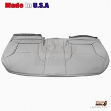 Rear Bench Bottom Perforated Leather Cover For 2002-2006 Lexus Es300 Es330 Gray