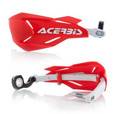 Acerbis X-Factory Rot Weiß Handguards Für Gas Gas EC 300 350 F 2021-2024