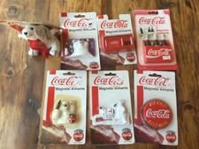 Coca Cola 7 Magnets NOC 1994-1999