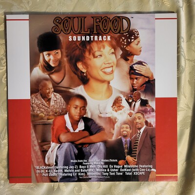  SOUL FOOD SOUNDTRACK  MUSIC FROM THE 1997  SOUL FOOD  MOTION PICTURE RARE ALBUM
