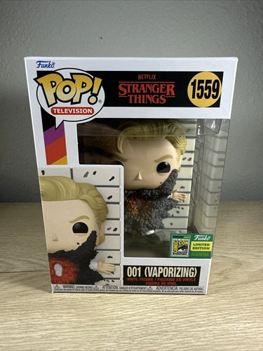 Funko Pop! Stranger Things - 001 (Vaporizing) (SDCC OFFICIAL STICKER) LE IN HAND