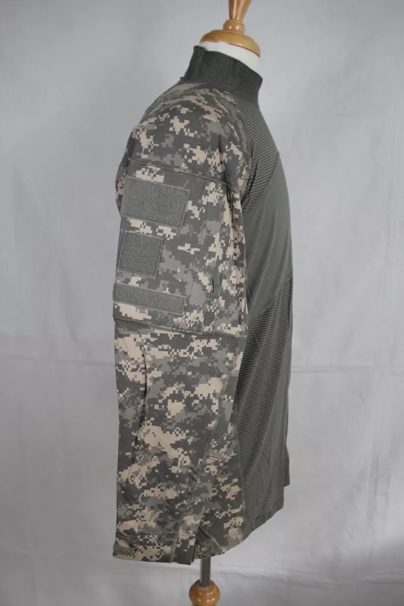 MASSIF ACU Army Combat Shirt ACS Flame Resistant Top Camo USGI Size Medium