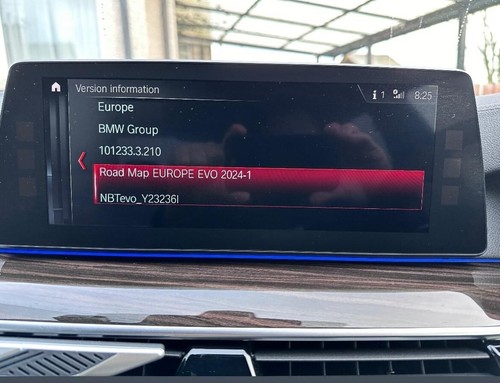 BMW Fullscreen Carplay Screen Mirroring VideoinMotion FSC ID6 Road Map - Zdjęcie 8 z 8