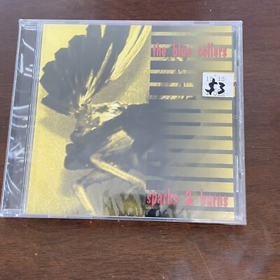 The Blue Collars Sparks And Burns CD New Sealed 1999 Rare Music