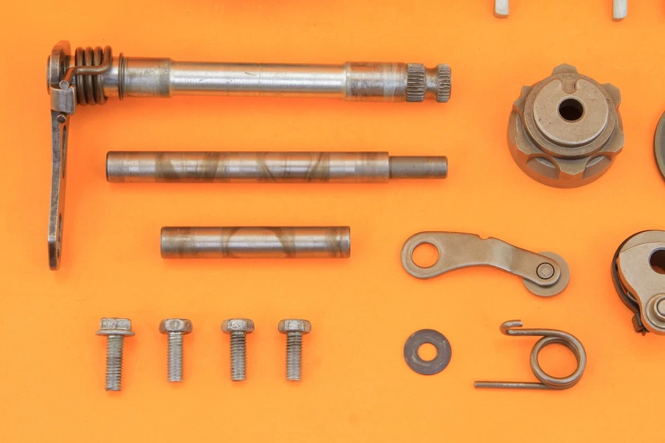 98-01 2001 CR125R CR125 OEM caixa de câmbio caixa de câmbio contador principal engrenagens garfos de câmbio - Imagem 2 de 4