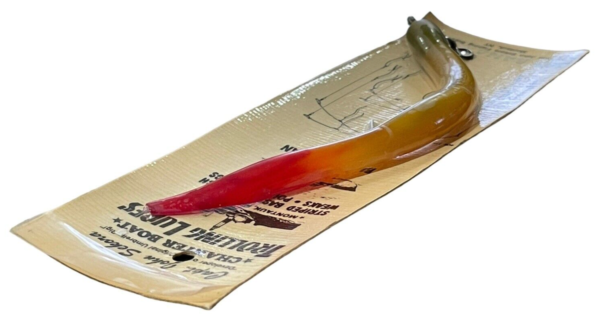 bo liz pork fishing lures Vintage Tin Liz fishing lure (22454)