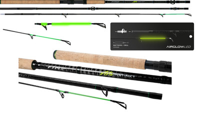 FTM Greenlight Aal Instinkt LED   Aalrute Grundrute 3 tlg  3,0 Meter 20 bis 50 g
