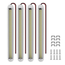 4pcs 12v 120 Leds Rv Ceiling Dome Light Bar Interior Lighting For Trailer Camper