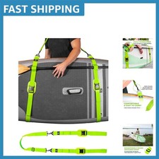 Versatile All-In-One SUP Paddle Board Carrying Strap - Heavy-Duty Green Design
