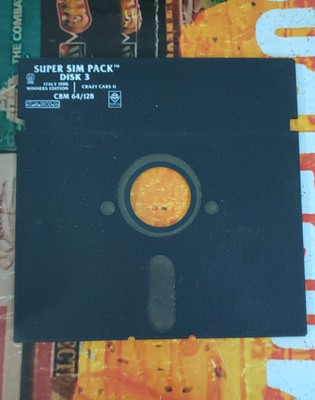 Italy 1990 / Crazy Cars 2 (US Gold 1991) Commodore 64 (Disk) works 8-bit C64