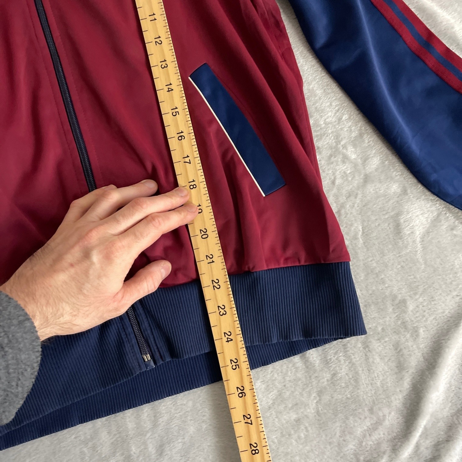 Adidas Vintage Track Jacket Men's Medium Maroon Trefoil Firebird West Germany thumbnail 13