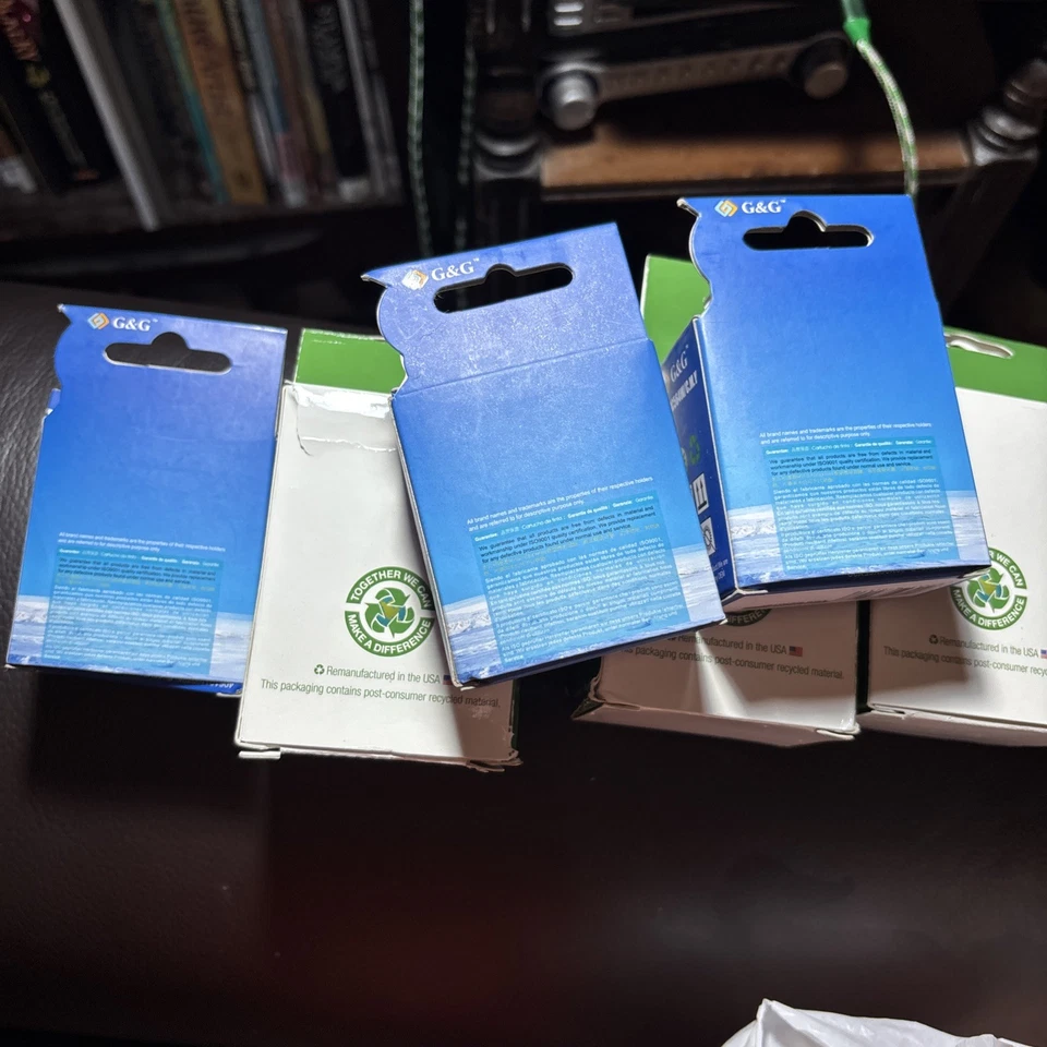 Lote de 6 cartuchos de impresora de tinta 61XL sin abrir Foto 2 de 4