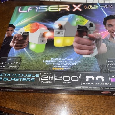 Laser X Revolution - Double Blaster Laser Tag - 2 Player - New - 300 ft Range