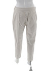 Loro Piana Womens Beige Dress Pants Button Cotton Size 44 — photo 3