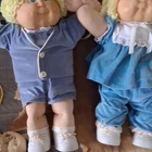 New ListingCabbage Patch Kids Xavier Roberts Signed Baby Doll Lot 2 Blonde w/ Shoes