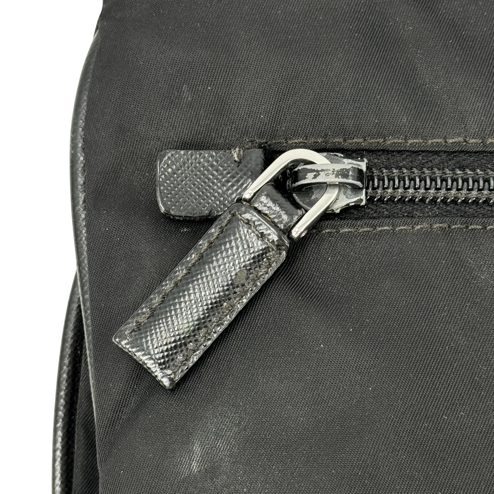 Auth PRADA Milano Tessuto Black Nylon Ladies Shoulder Bag KA301 thumbnail 12