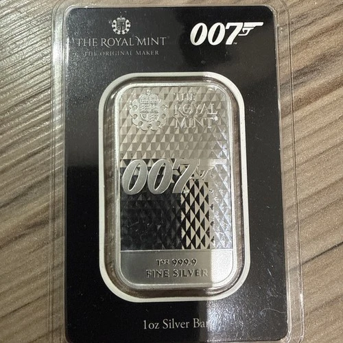 Diamonds are Forever 1oz 999 fine Silver Bar – Assay Card Carded Sealed