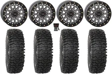 System 3 SB-6 15" Wheels Gm (5+2) 33" RC500 Tires Can-Am Defender