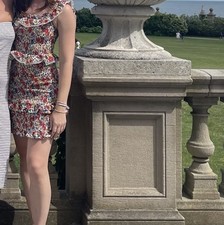 ASTR the Label Women’s Isabel Off Shoulder Floral Dress, Size Small