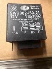 Genuine BMW e10 E12, E21, E23, E24 Wiper Wash Interval  Control Unit Relay Hella