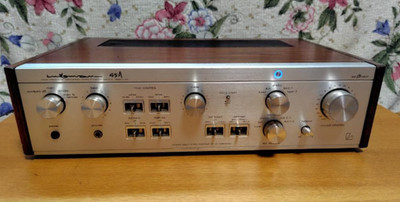 LUXMAN L-45A STEREO INTEGRATED AMPLIFIER 65W+65W 8Ω 1kHz  【Noise when power-on】
