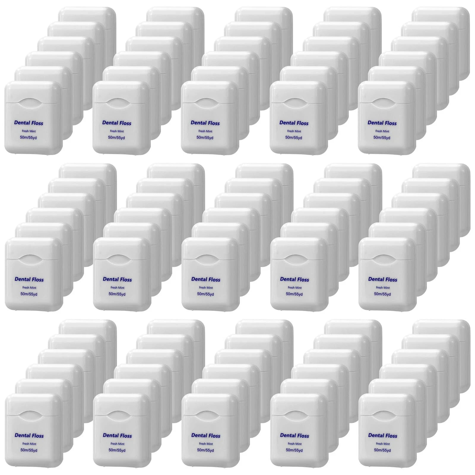 100 Pack Dental Floss Bulk Mint Flavored Floss Travel Oral Care Dental Floss ...