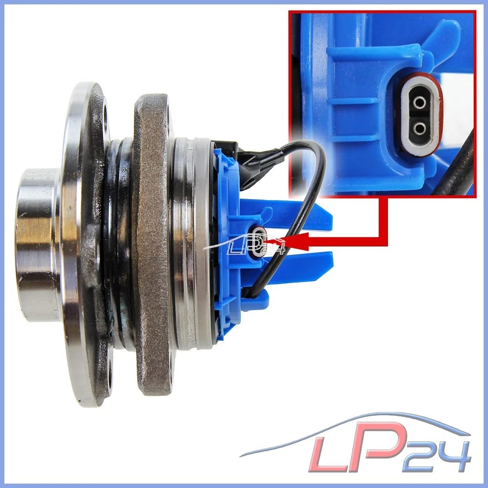 2x MOYEU + ROULEMENT DE ROUE AVANT GAUCHE OU DROIT POUR OPEL SIGNUM VECTRA C - Photo 2/4