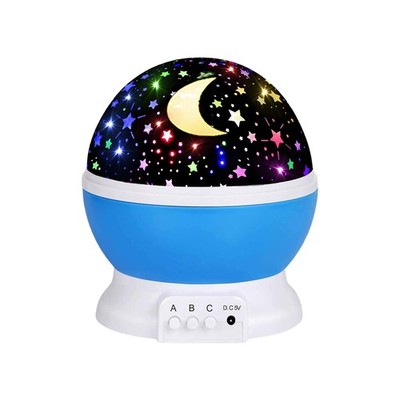 LED Starry Sky Night Light USB Projector Moon & Star Galaxy Room Decor Lamp AUG