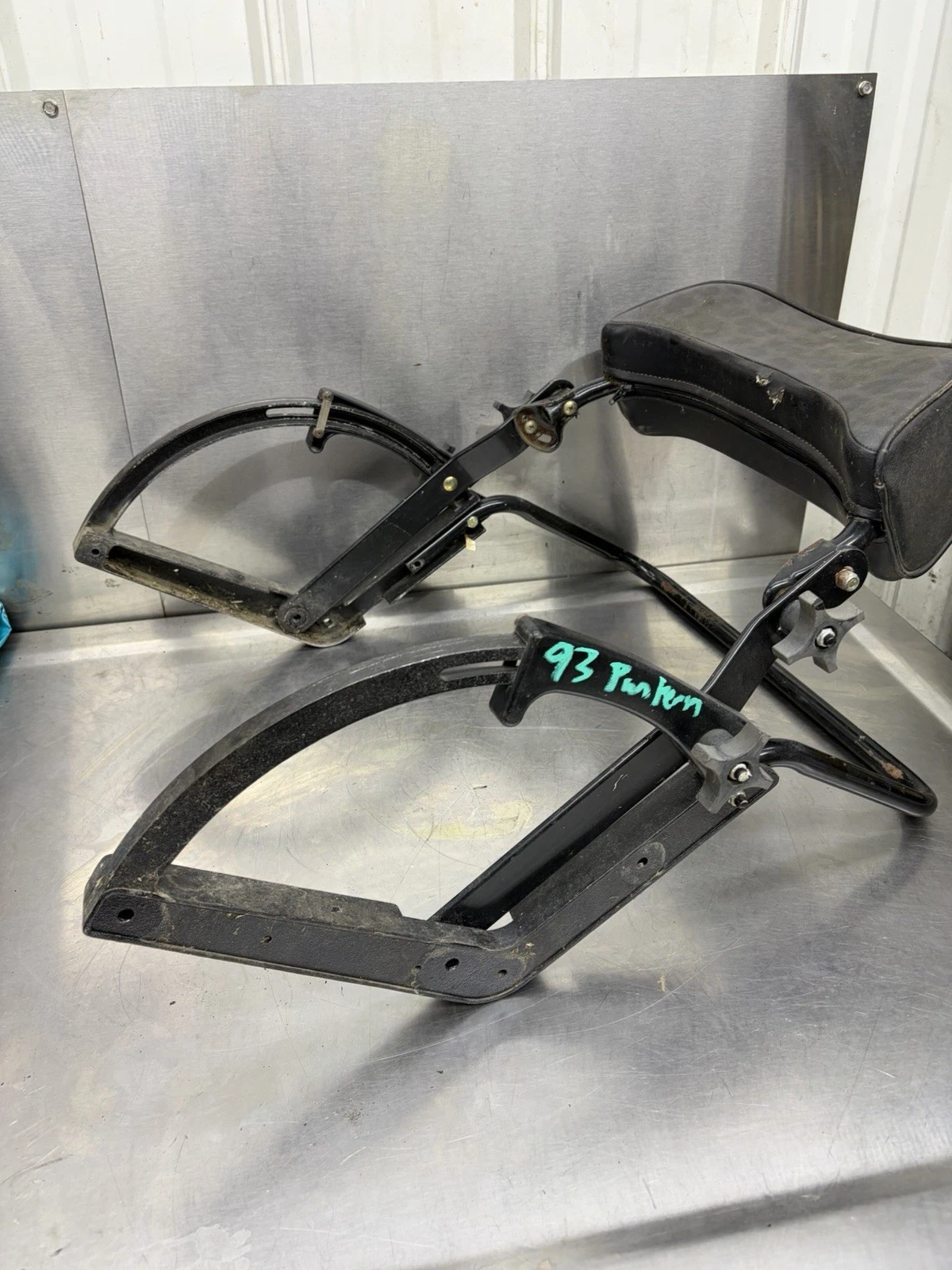 1993 1994 Arctic Cat Pantera 550 OEM Snowmobile 2-Up 2 Passenger Seat Backrest