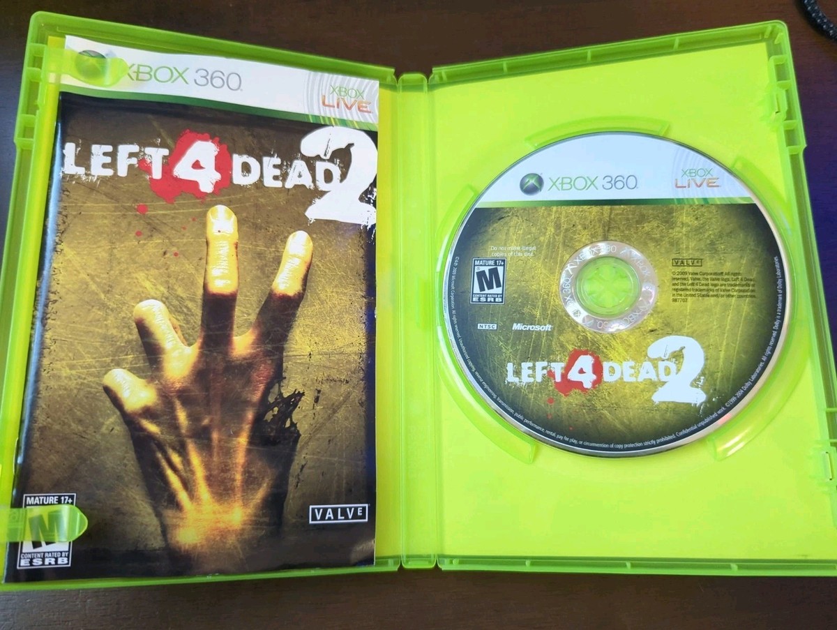 Left 4 Dead 2 (Microsoft Xbox 360, 2009) for sale online | eBay