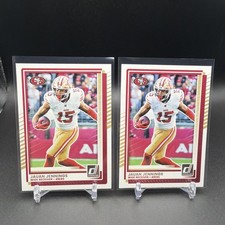 2025 Donruss #291 Jauan Jennings - San Francisco 49ers (2) Cards