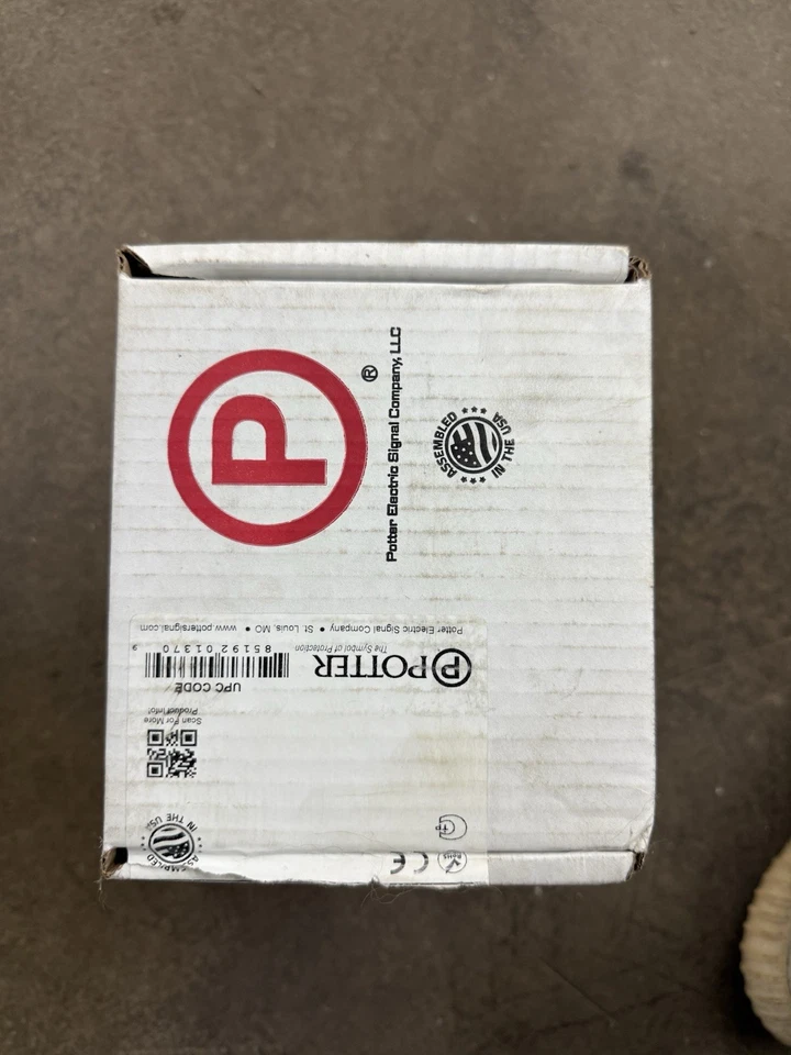 Indicador de alta/baja presión Potter sin abrir 10-60 psi Foto 2 de 3