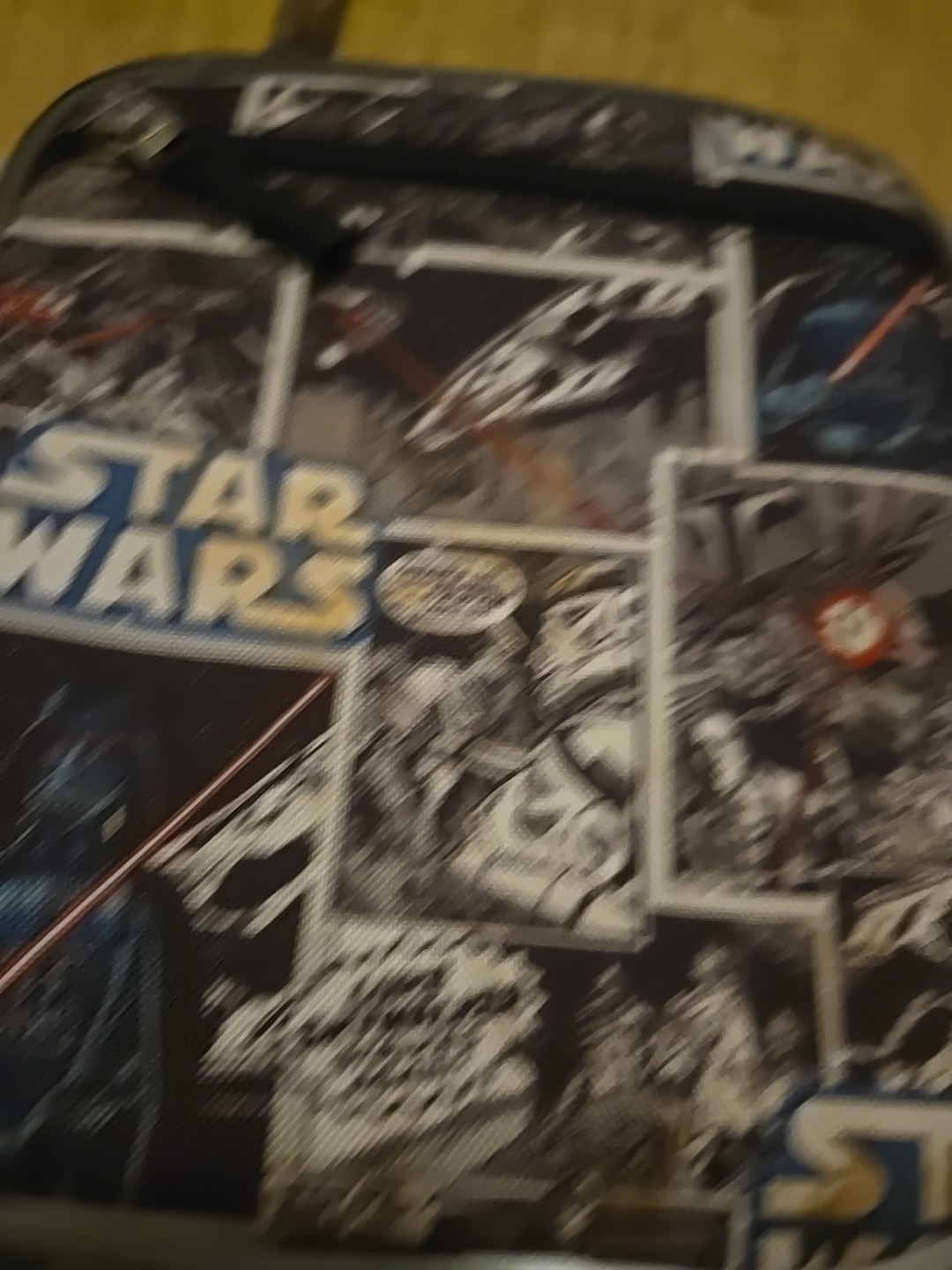 School Disney Pottery Barn Star Wars Lunch Box Comic Jedi Holiday Gift Box image 10