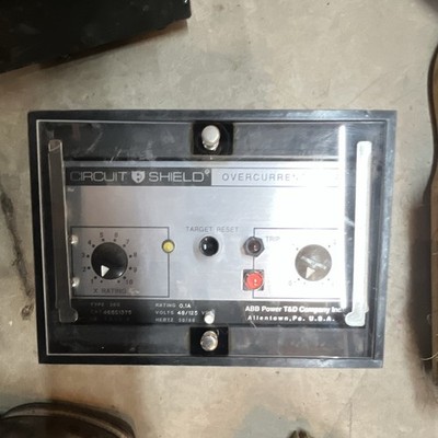 ABB Circuit Shield Overcurrent Relay 50D 48/125VDC MPN 46801375